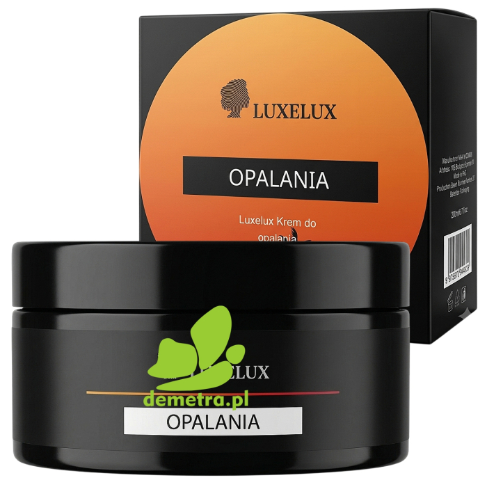 Luxelux Krem do Opalania i Przyspieszacz Opalania z Masłem Shea 200ml