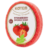 KOTEM truskawkowe mydło z gąbką 2w1 naturalne ręcznie robione 125g