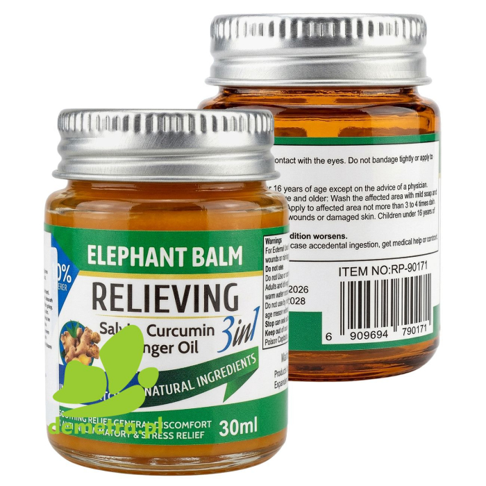 Maść z kurkumy 3w1 30 ml Elephant Balm