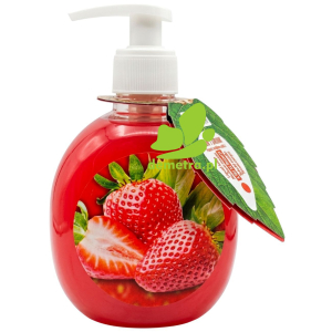 Mydło w Płynie do Rąk Lara Hygiene Truskawka 500 ml z pompką