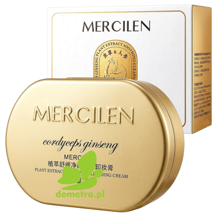 MERCILEN Łagodzący Balsam Do Demakijażu z Kordycepsem i Żeń-Szeniem 85g