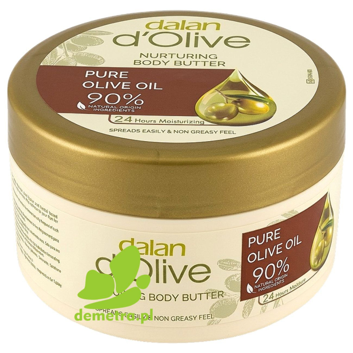 Dalan d'Olive Pielęgnujące Masło do Ciała z Oliwą z Oliwek i Masłem Shea 250 ml