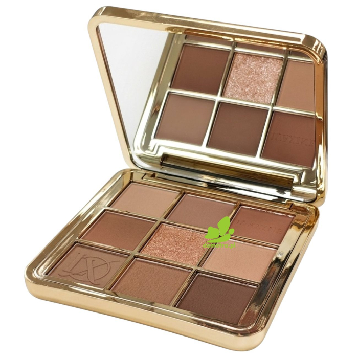 Luksusowa Paleta 9 Cieni do Powiek LUXELUX Mirror Crystal z Lusterkiem 02