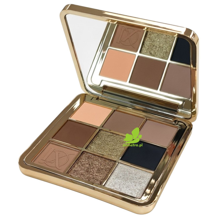 Luksusowa Paleta 9 Cieni do Powiek LUXELUX Mirror Crystal z Lusterkiem 01