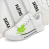 Chusteczki Nawilżane do Czyszczenia Butów Sneakersów White Bear 8 szt. 3D Pearl Pattern