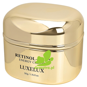 LUXELUX Retinol-NAD+ Energy Cream – Ujędrniający krem do twarzy z retinolem i koenzymem NAD+ 50g