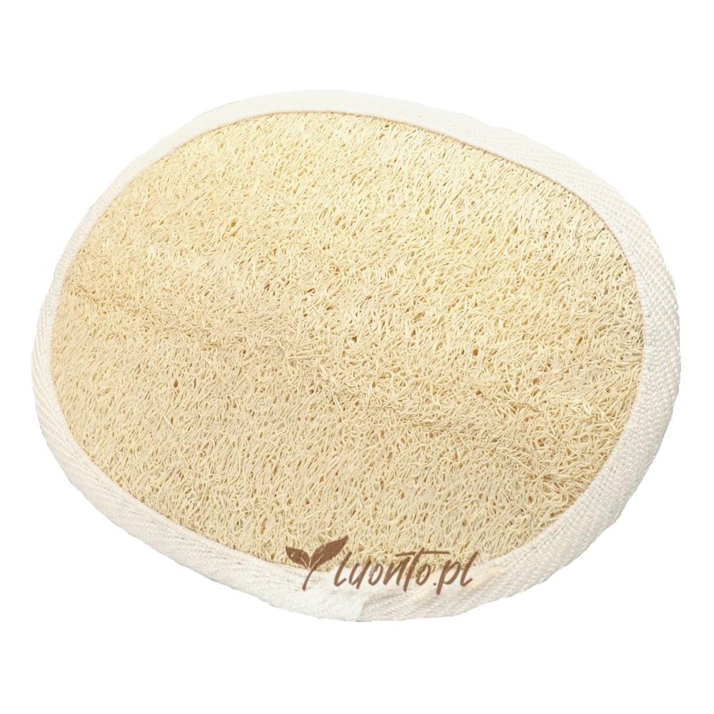 Myjka do ciała luffa frote owalna Lavea