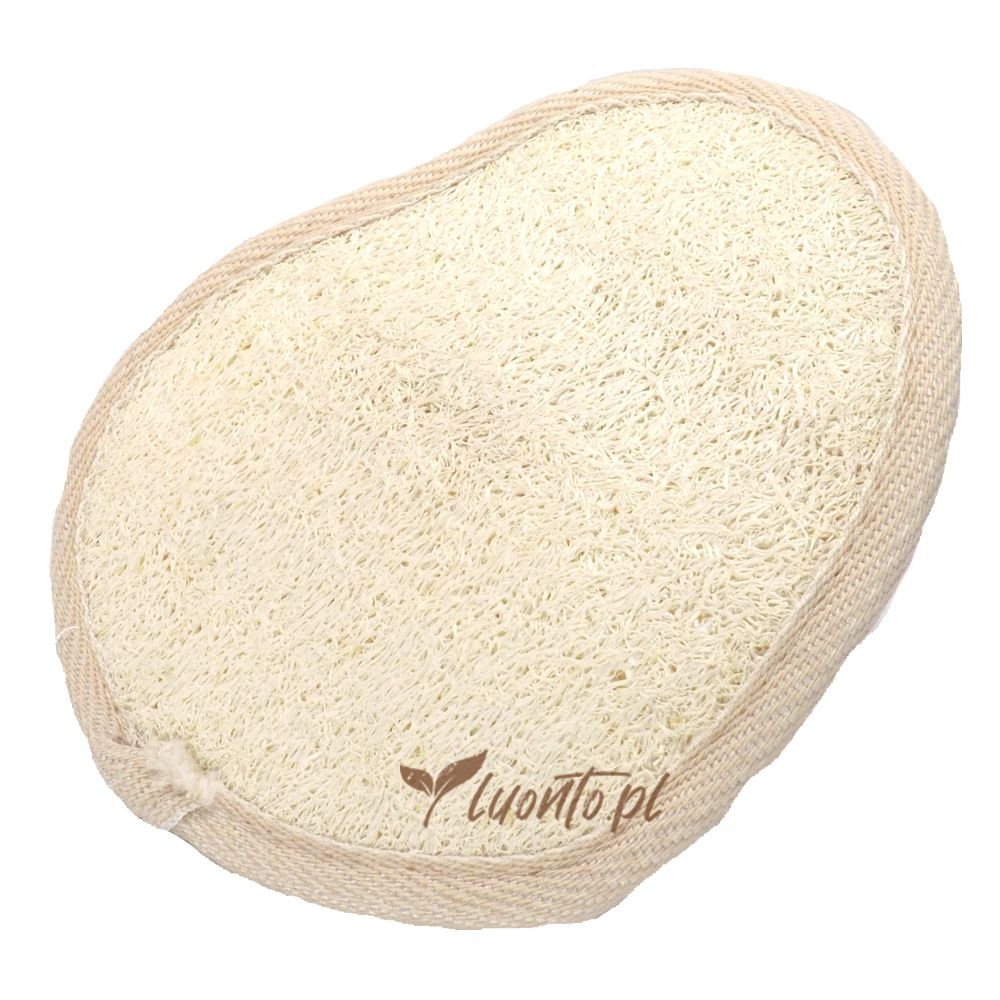 Płatek do peelingu i masażu twarzy z luffą Lavea