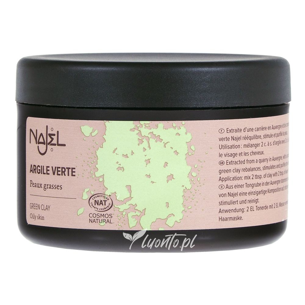 Glinka zielona 150g Najel Cosmos Natural