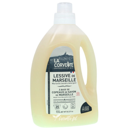 Płyn do prania 1500 ml La Corvette - płatki marsylskie