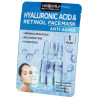 Maska w płacie 30 ml Wokali kwas hialuronowy, retinol