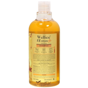Szampon do włosów 500 g Wellice olej arganowy
