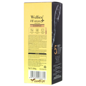 Szampon do włosów 500 g Wellice olej arganowy