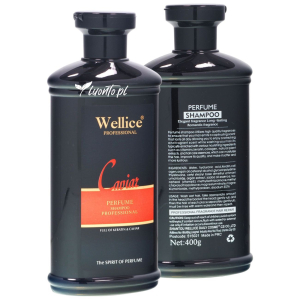 Szampon do włosów 400 g Wellice kawior