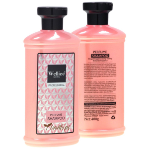 Szampon do włosów 400 g Wellice keratyna, kolagen, olej arganowy