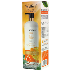 Szampon do włosów 800 g Wellice witamina C