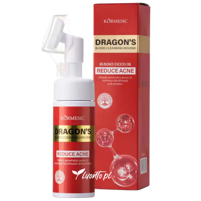 Pianka do twarzy 150 ml Kormesic oczyszczająca, Smocza Krew
