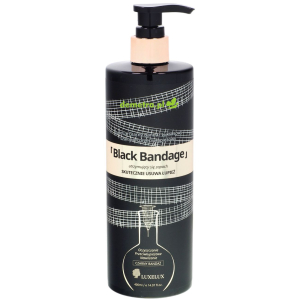 Szampon do włosów przeciwłupieżowy 400 ml Luxelux Czarny Bandaż