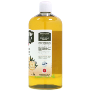 Mydło marsylskie w płynie Maitre Savon 1000 ml naturalne - uzupełnienie