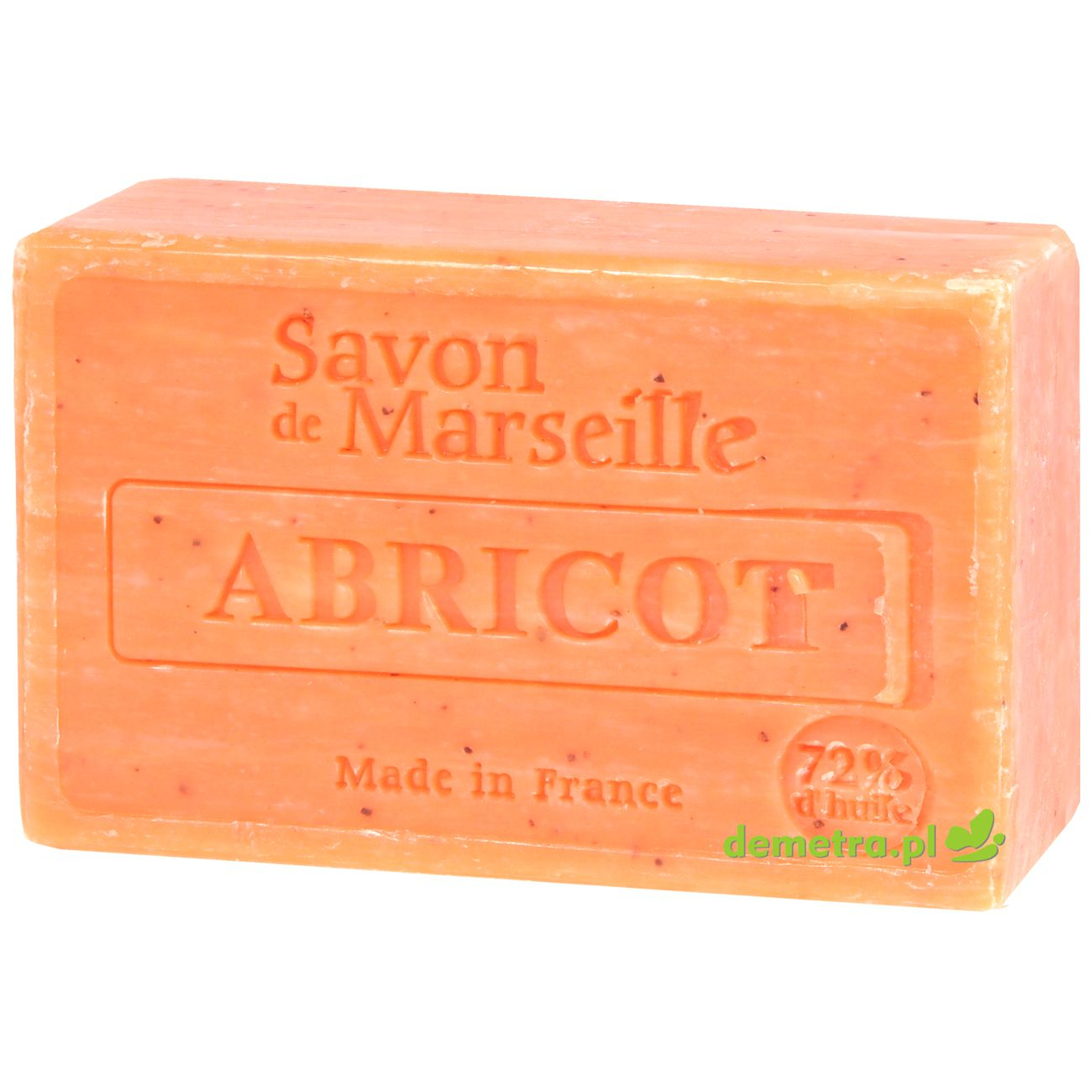 Mydło marsylskie 100g Le Chatelard - morela