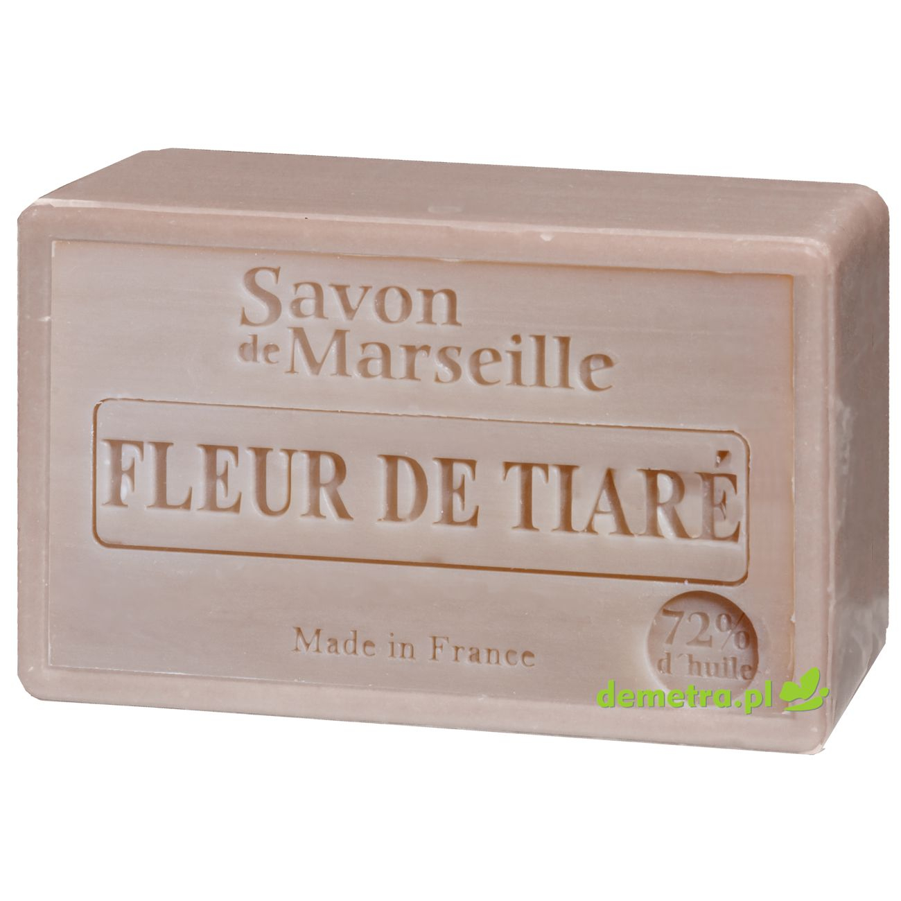 Mydło marsylskie 100g Le Chatelard - kwiat tiare