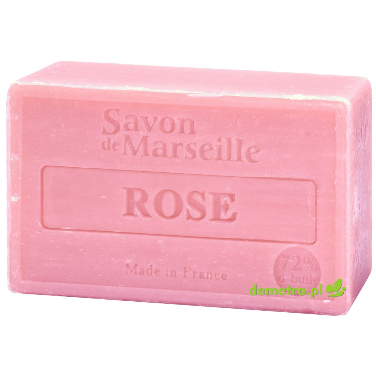 Mydło marsylskie 100g Le Chatelard - róża