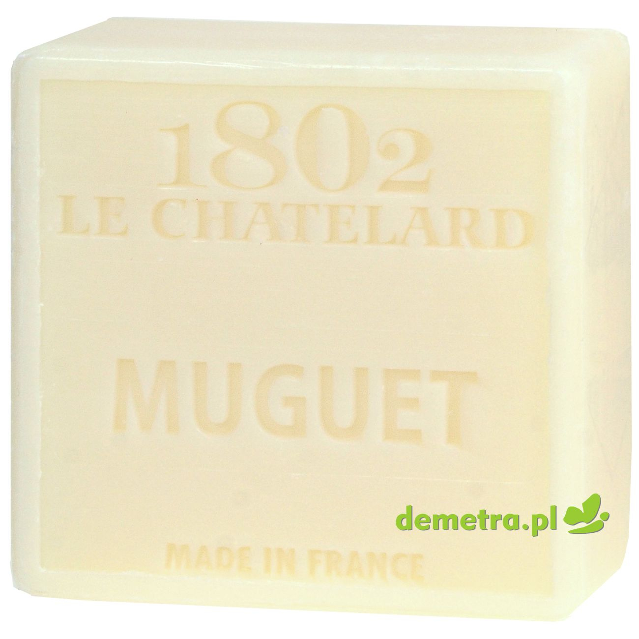 Mydło marsylskie 100g Le Chatelard bez oleju palmowego - konwalia