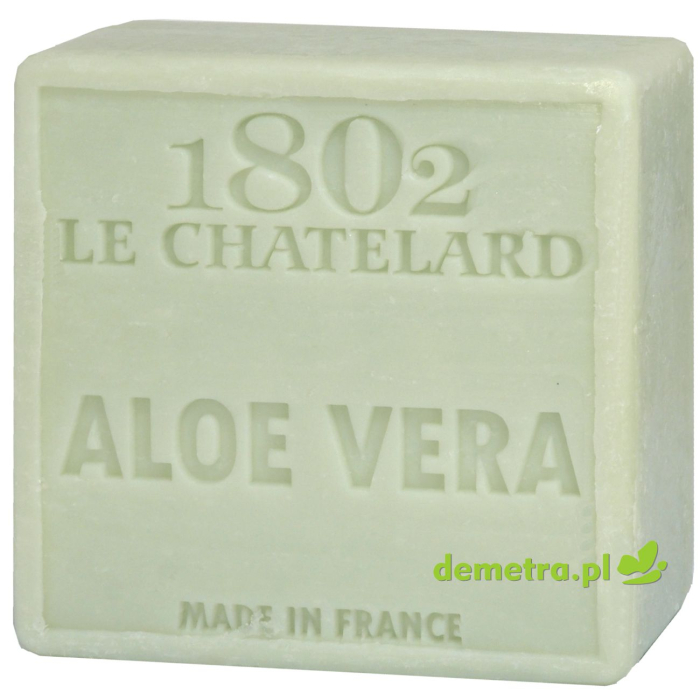 Mydło marsylskie 100g Le Chatelard bez oleju palmowego - aloes