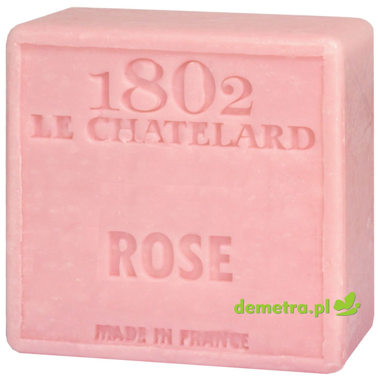 Mydło marsylskie 100g Le Chatelard bez oleju palmowego - róża