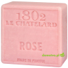 Mydło marsylskie 100g Le Chatelard bez oleju palmowego - róża