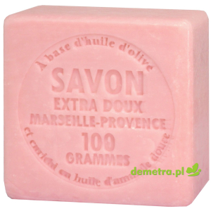 Mydło marsylskie 100g Le Chatelard bez oleju palmowego - róża