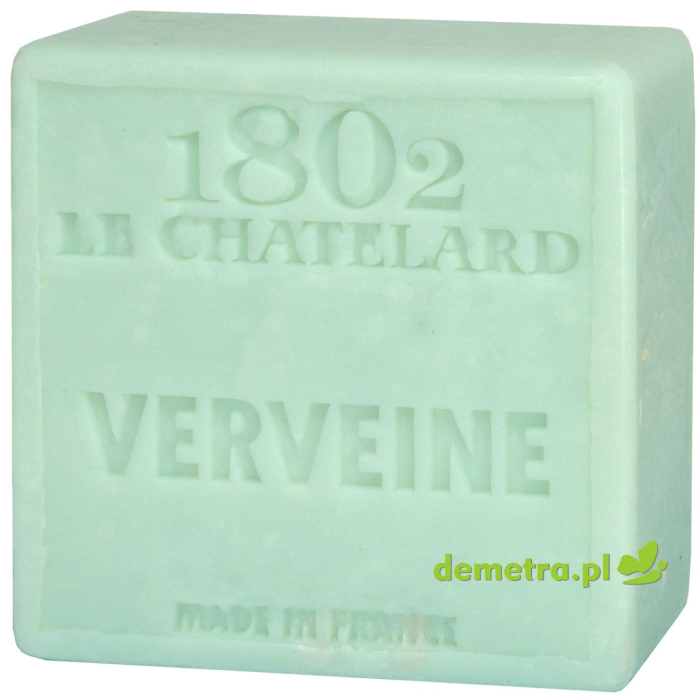 Mydło marsylskie 100g Le Chatelard bez oleju palmowego - werbena