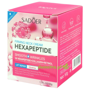 Krem ujędrniający 50 g Sadoer Heksapeptydy, Kolagen, Retinol