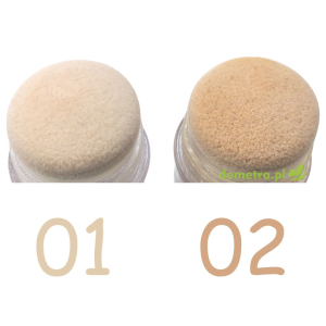 Rozświetlacz w pudrze z gąbką 4,2g Luxelux 01