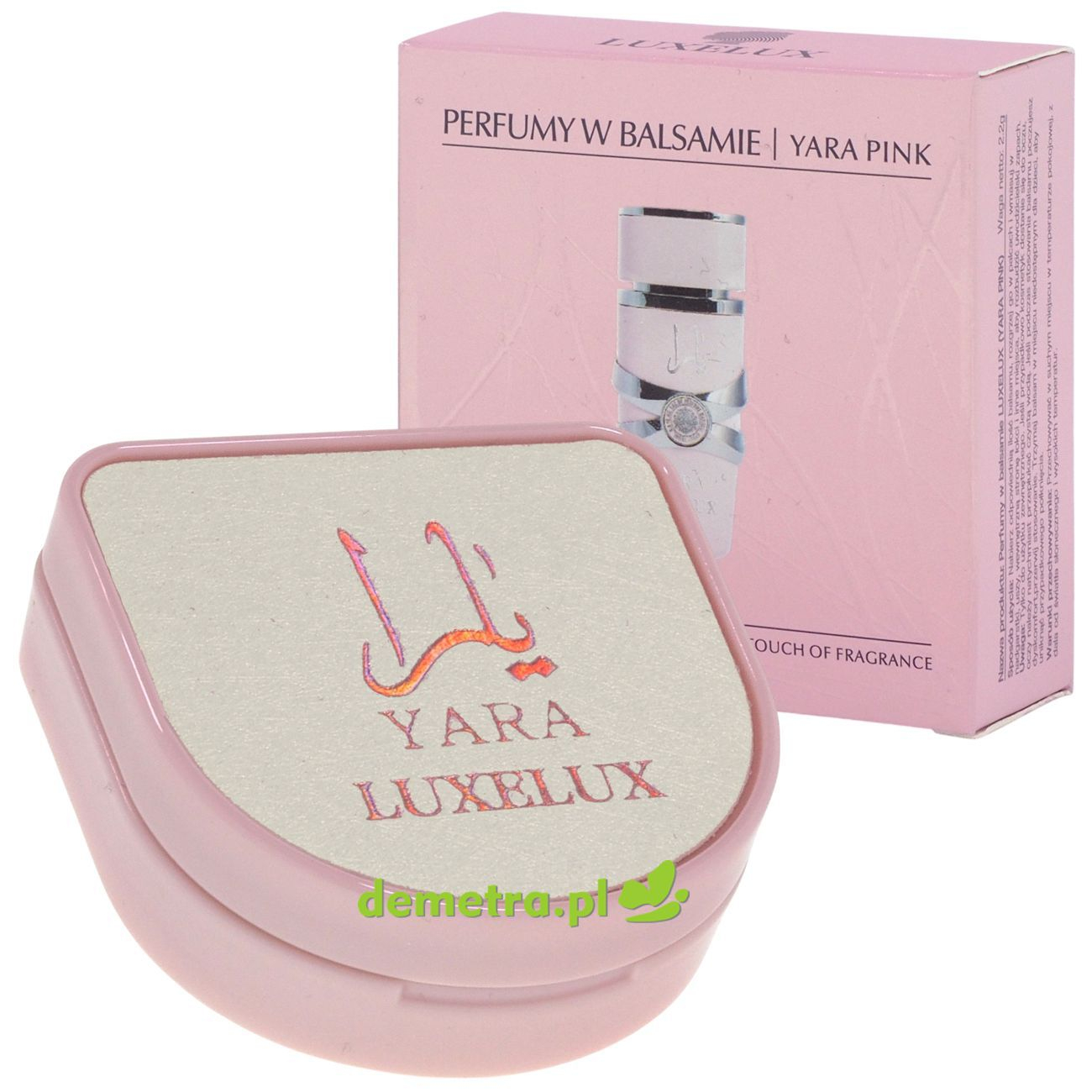 Perfumy w balsamie 2,2 g Luxelux Yara Pink