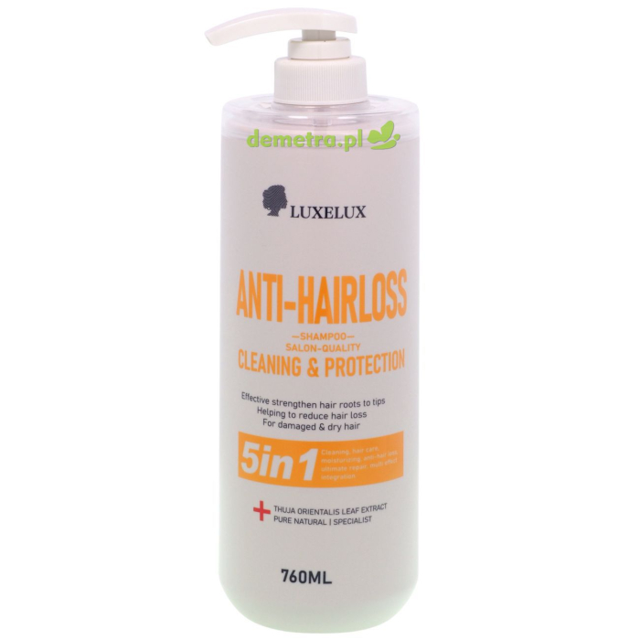 Szampon profesjonalny przeciw wypadaniu włosów 760 ml Luxelux
