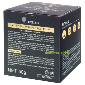 Krem ujędrniający do twarzy 50 g Luxelux Retinol