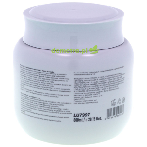 Maska regenerująca do włosów 800 ml Luxelux kolagen, keratyna