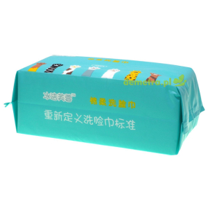 Delikatne ręczniki do twarzy 70 szt. Bingjie Hibiscus