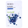 Maska do twarzy w płacie nawilżająca 25 ml Moika borówka