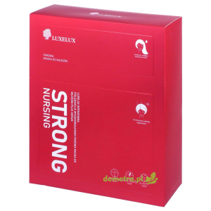 Maska parowa do włosów suchych 5 szt. Luxelux intensywna, wysokobiałkowa z serum