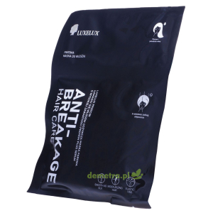 Maska parowa do włosów łamliwych 5 szt. Luxelux odżywcza, proteinowa z serum