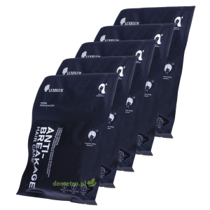 Maska parowa do włosów łamliwych 5 szt. Luxelux odżywcza, proteinowa z serum