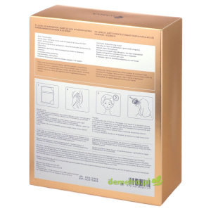 Maska parowa do włosów zniszczonych 5 szt. Luxelux wysokobiałkowa, nawilżająca z serum