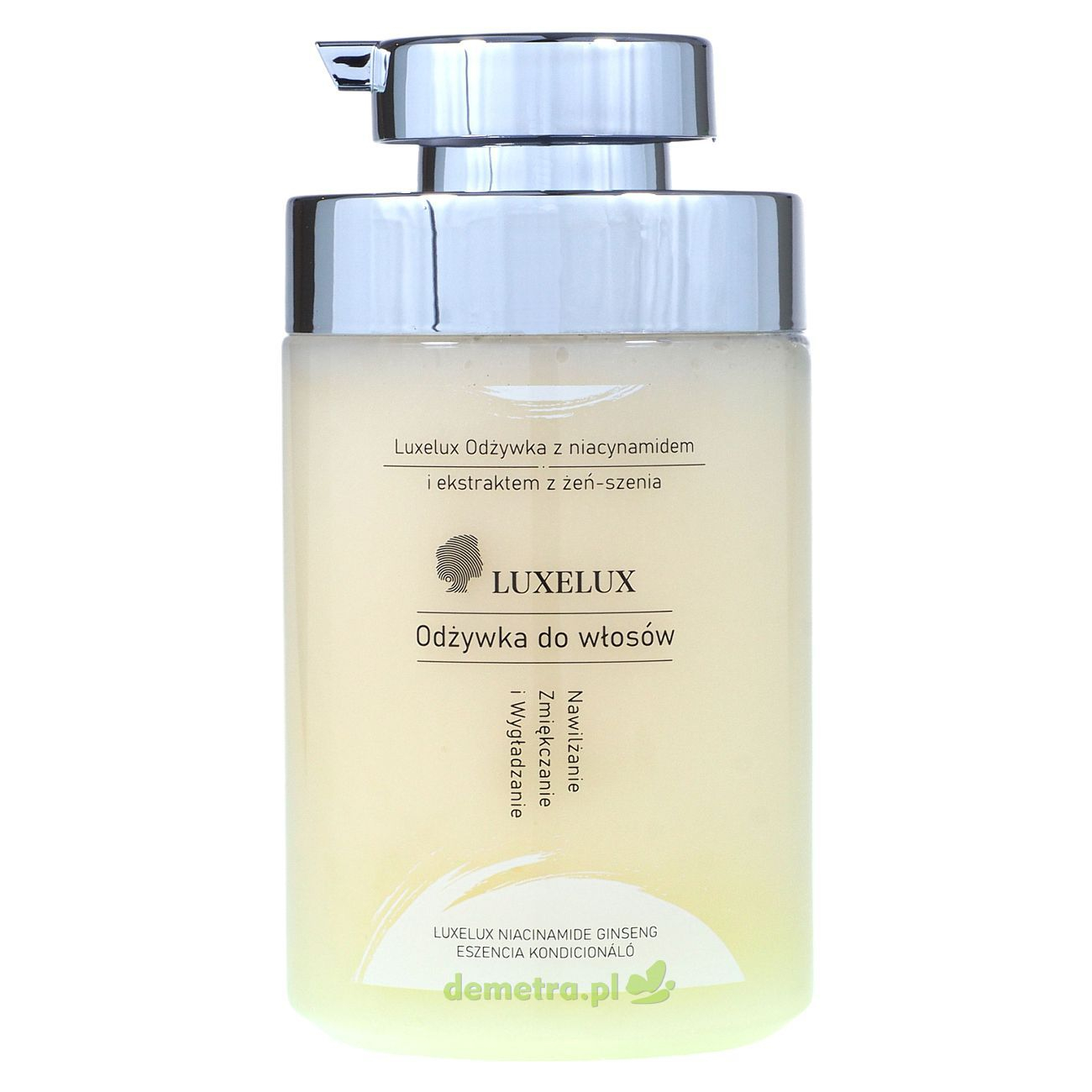 Odżywka do włosów 500 ml Luxelux - niacynamid, żeń-szeń