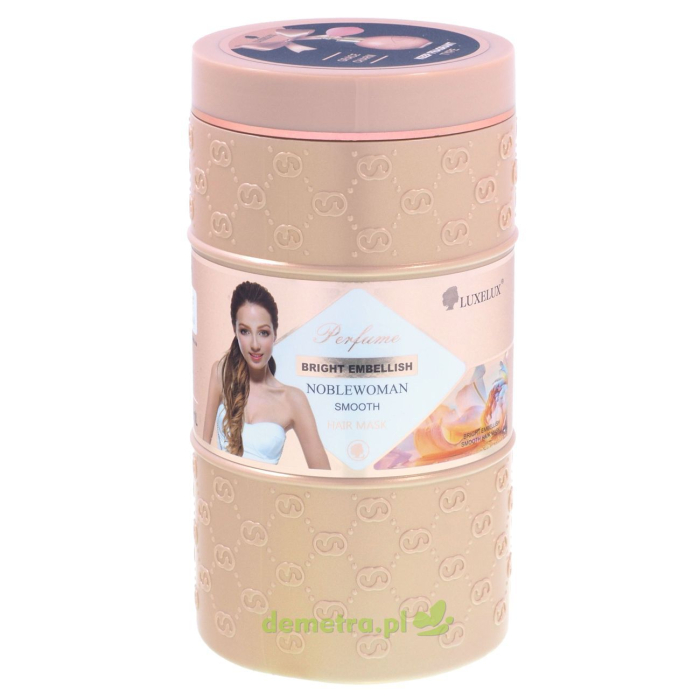 Maska do włosów zniszczonych 1000 ml Luxelux wygładzająca