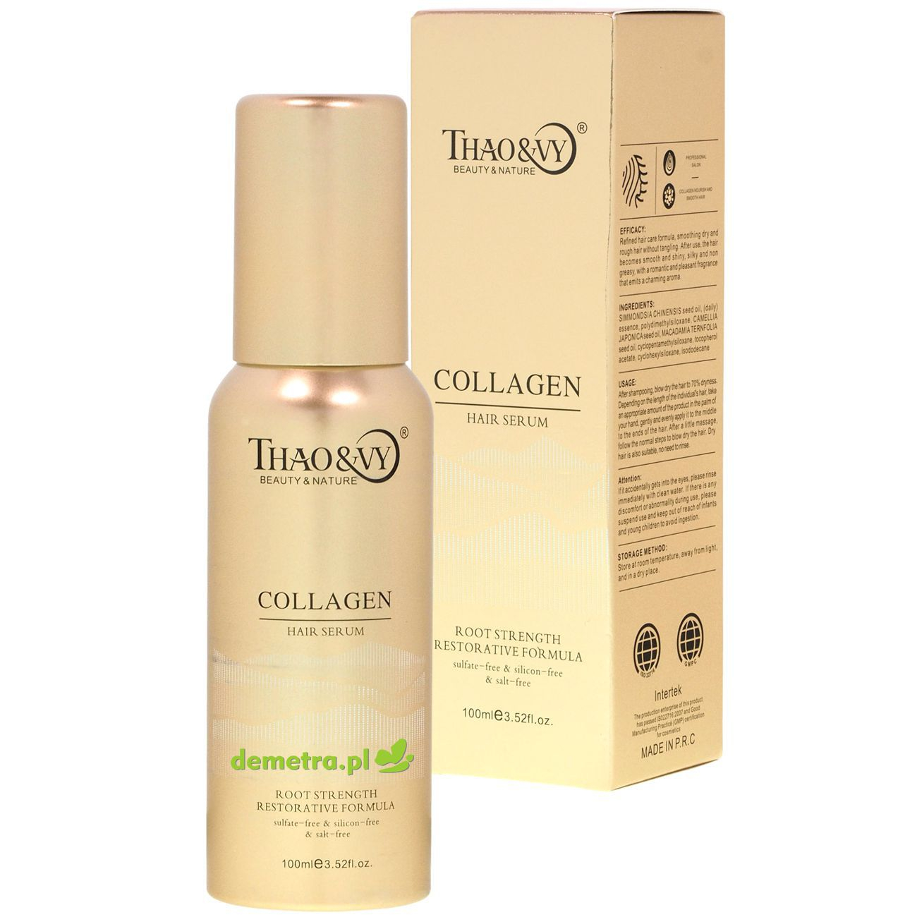 Serum do włosów 100 ml Thao&Vy regeneracyjne