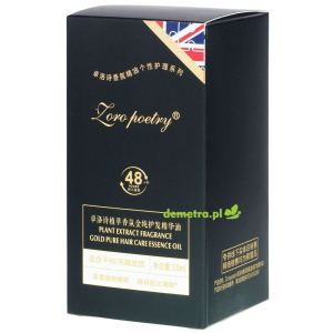 Olejek do włosów suchych i puszących się 50 ml Zoro Poetry