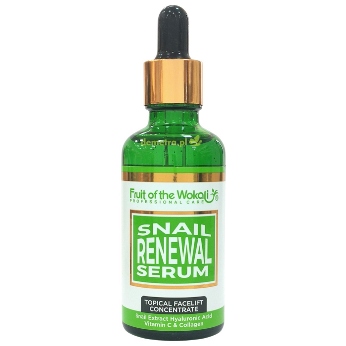 Serum do twarzy 50 ml Wokali śluz ślimaka - wygładzające