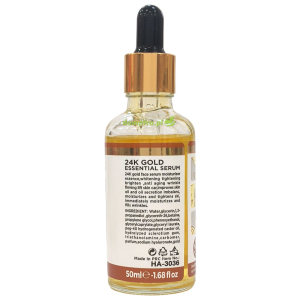 Serum do twarzy 50 ml Wokali 24K Gold - rozjaśniające